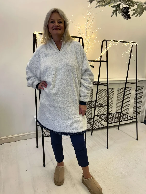 Unisex Reversible Snuggle Hoodie - Image 5