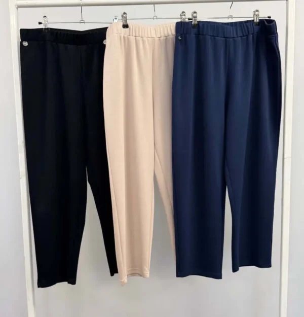 Ladies Jersey Feel Cigarette Pants and Swing Jacket - Image 4