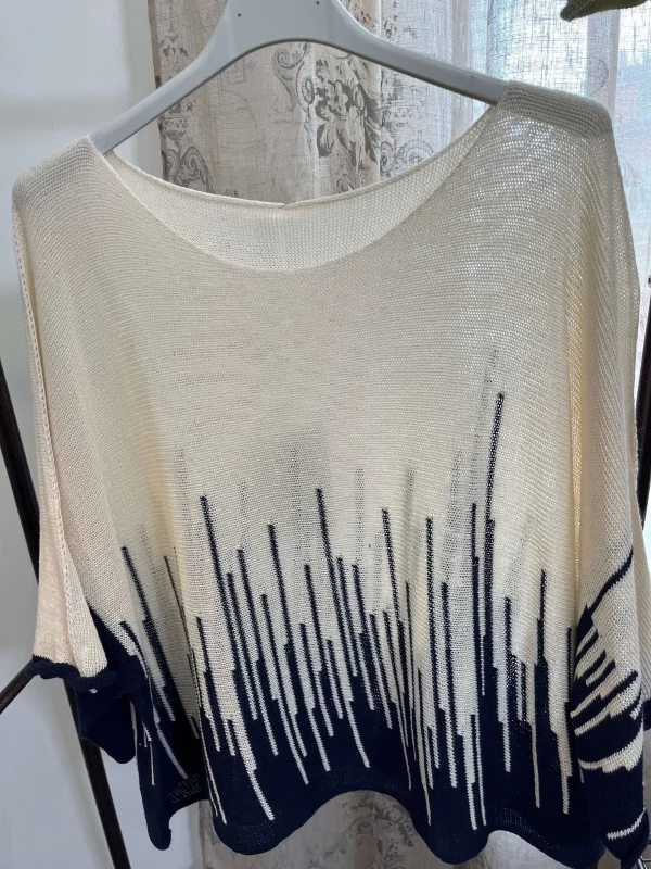 Stitch Hem Knit Top - Image 6