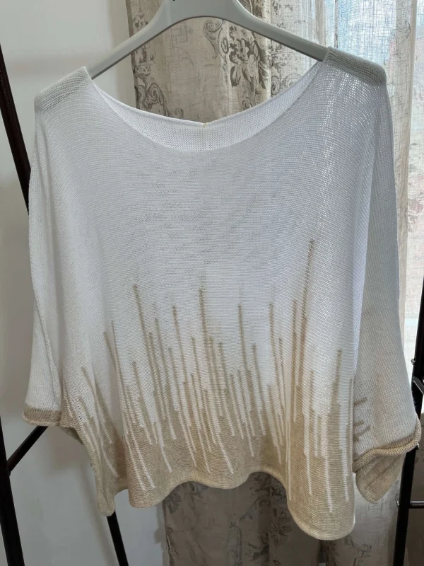 Stitch Hem Knit Top - Image 4