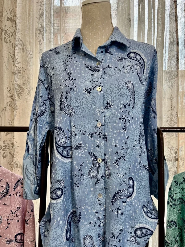 Ladies Paisley Shirt - Image 3