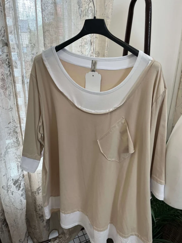 Ladies Layered Effect T Shirt - Image 3