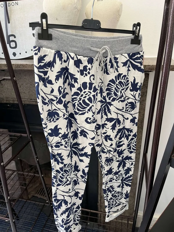 Peony Print Jogger - Image 4