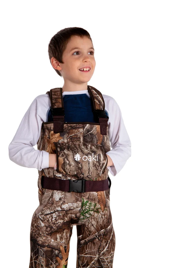 Children's Neoprene Waders, Realtree EDGE® Camo - Image 2
