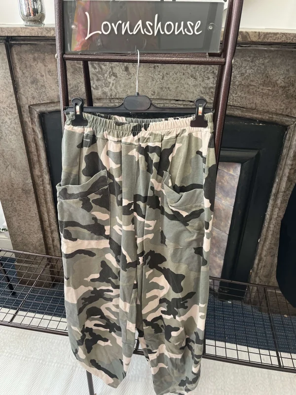 Vienna Cropped Elasticated Waist Jersey Jogger - Image 2