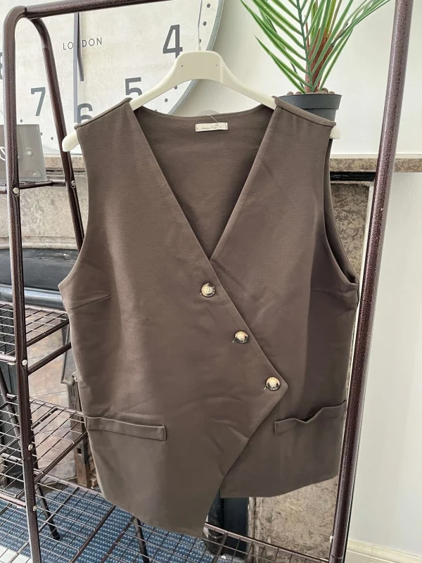 Funky Jersey Waistcoat - Image 4