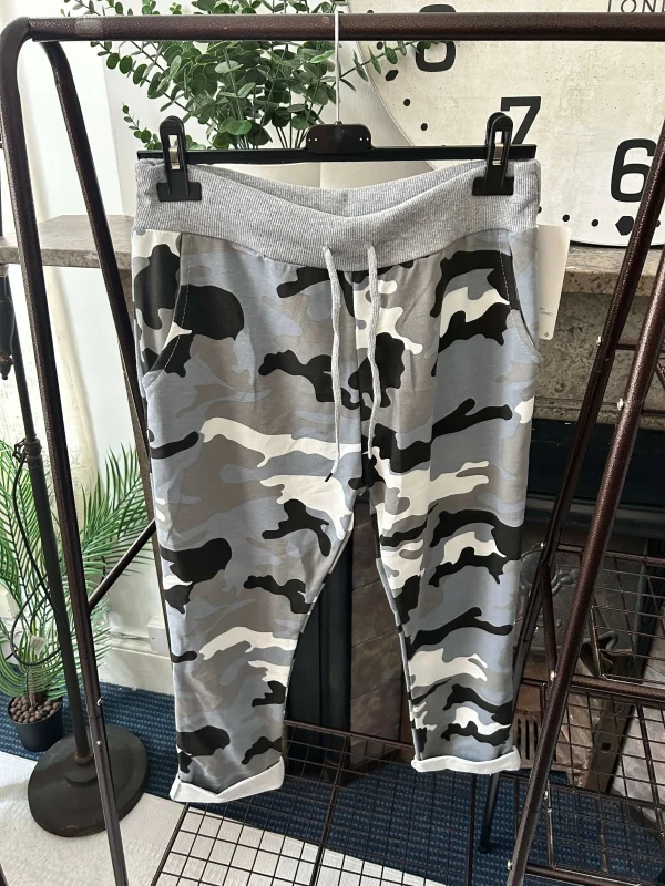 Camo Print Joggers - Image 3