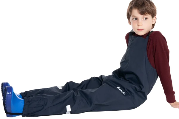 Children's Rain Bib, Navy (Sizing Runs Large) - Image 2