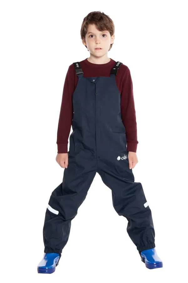 Children's Rain Bib, Navy (Sizing Runs Large) - Image 3
