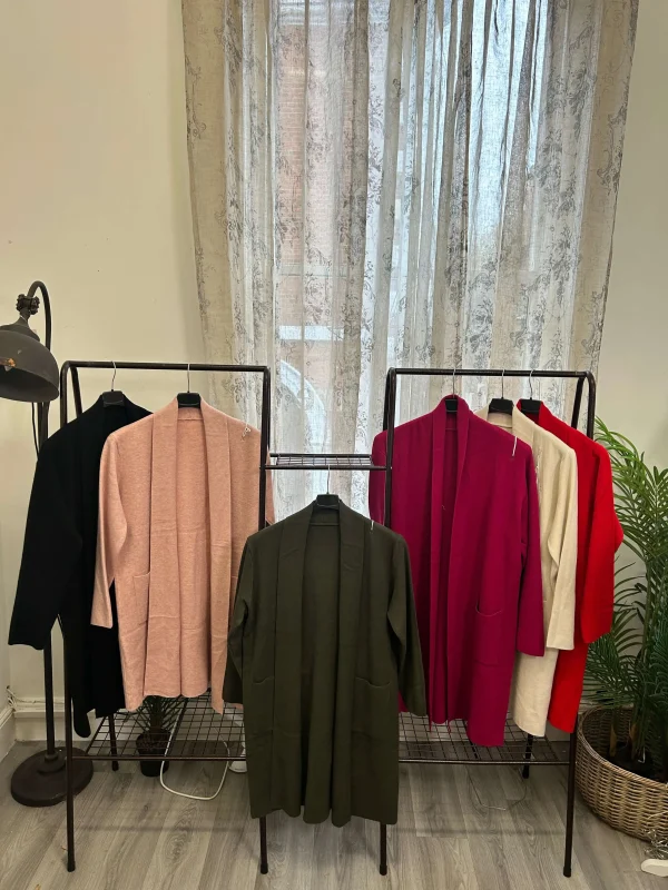 Edge to Edge Pocket Cardigan