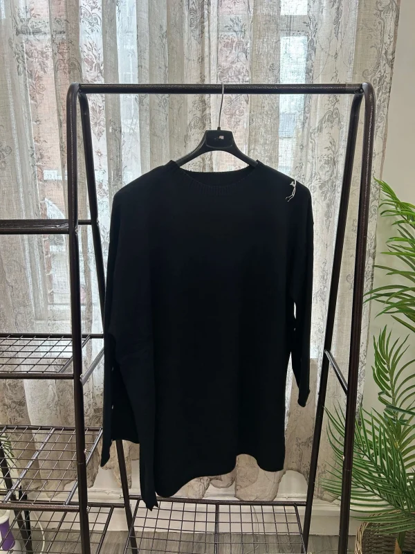 Stylish Button Sleeve Jumper - Image 7