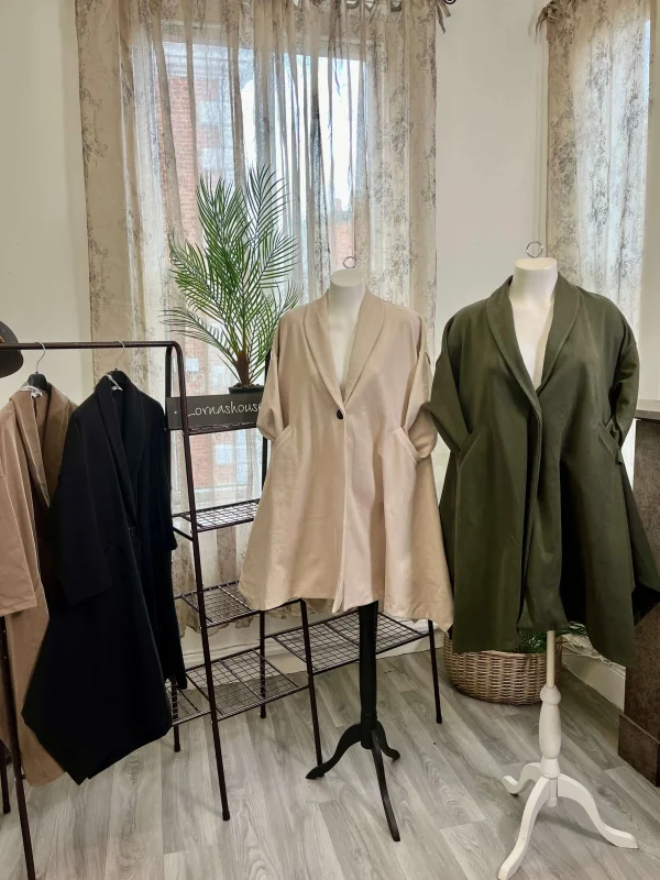 Parachute Felt Coat long jacket