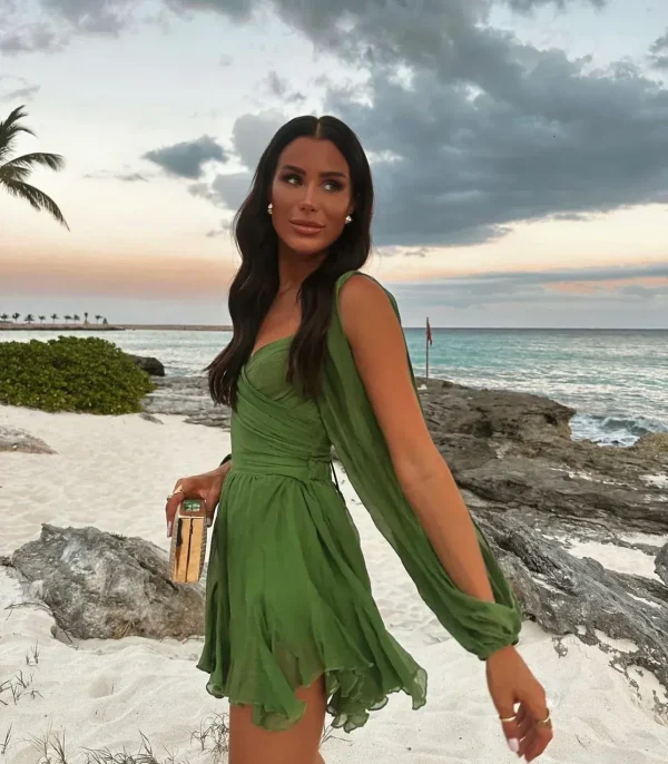 Velma - elegante off-shoulder mini-jurk - Image 7