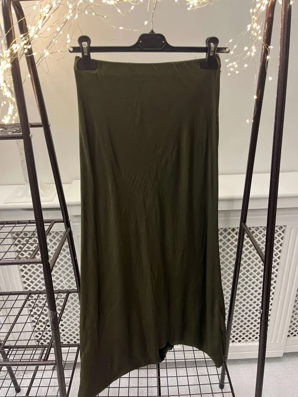 Bianca Satin Bias Maxi Skirt - Image 6