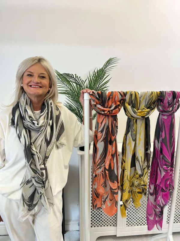 Marbling Scarf - Image 2
