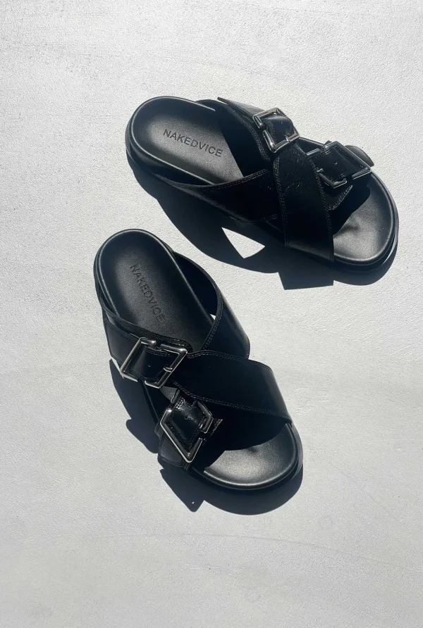 THE MALLORY BLACK SLIDE - Image 2