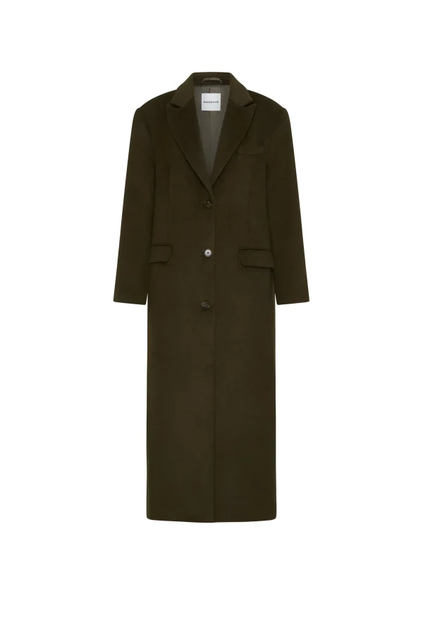 THE ISLA DEEP OLIVE COAT - Image 8