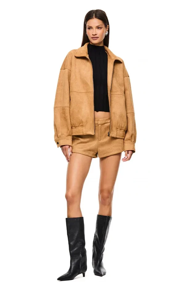 THE JUDE HONEY BOMBER JACKET - Image 5