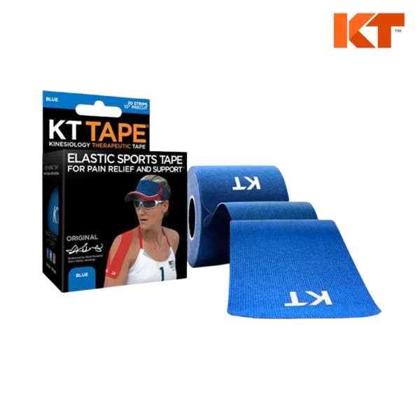 KT Tape Cotton 20 Strip - Blue