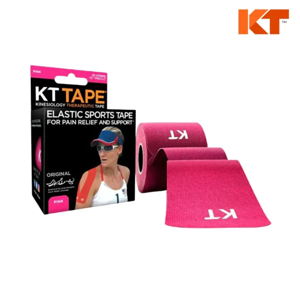 KT Tape Cotton 20 Strip - Pink
