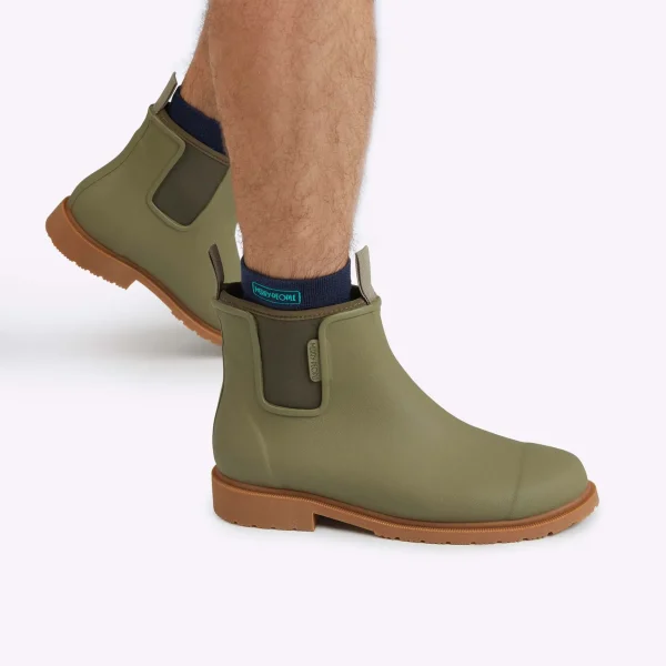 Bobbi Ankle Boot // Khaki Green - Image 7