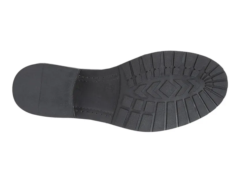 Dark Brown Leather Lace/Zip High Ankle Country Boot - Image 3