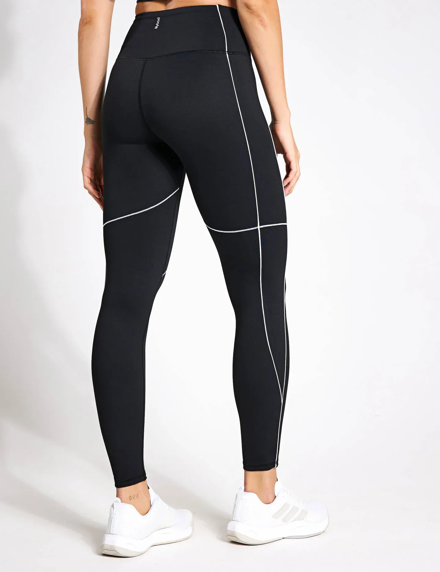 Amara Legging - Black/White - Image 2