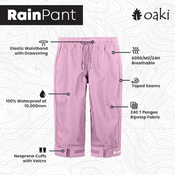 Children's Trail Pants, Lavender - Image 2