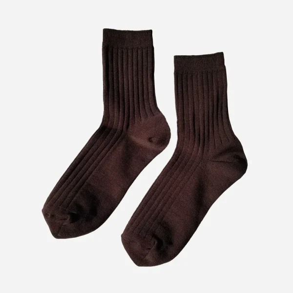 Le Bon Shoppe Her Socks Coffee - Image 3