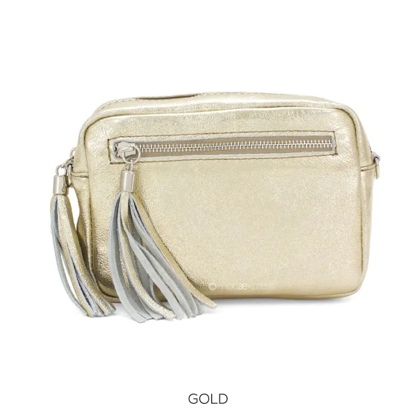 Ladies Leather Tassel Bag - Image 10