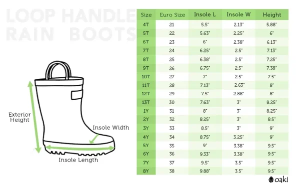 Loop Handle Boots, Yellow & Black (Kids') - Image 9