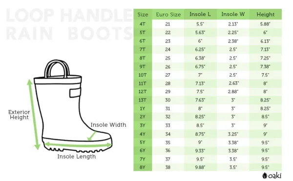 Loop Handle Boots, Navy & Green (Adult) - Image 9