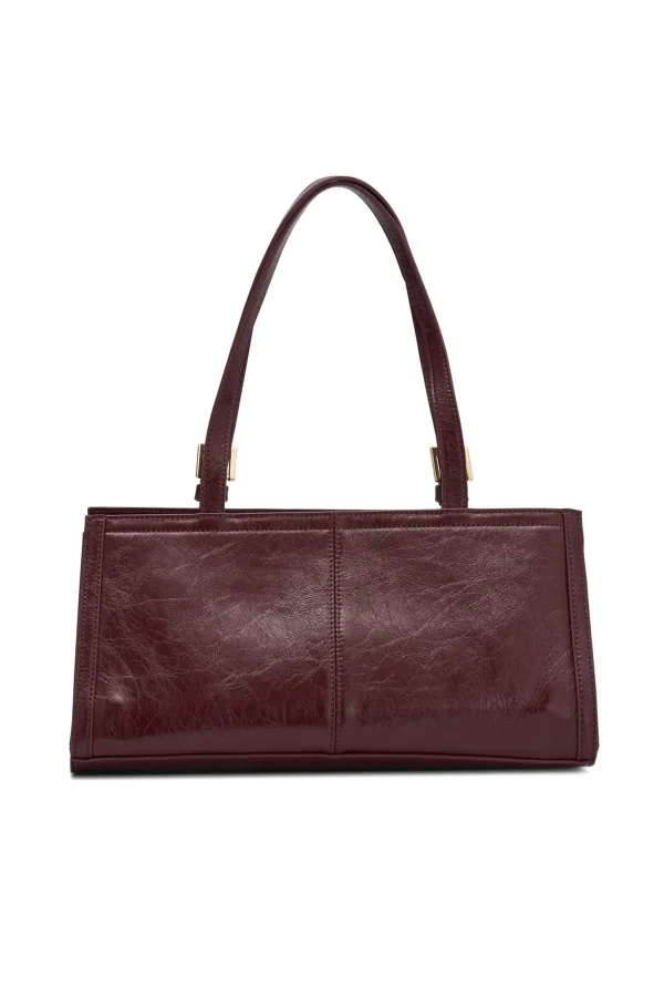 THE LUNA BURGUNDY BAG - Image 4