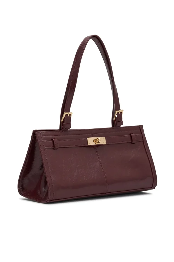 THE LUNA BURGUNDY BAG - Image 6