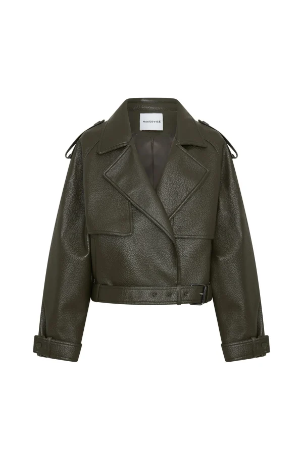 THE MADDEN DEEP OLIVE JACKET - Image 8