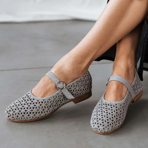The Modern-Day Mary Jane Perforated Bluebell - Image 2