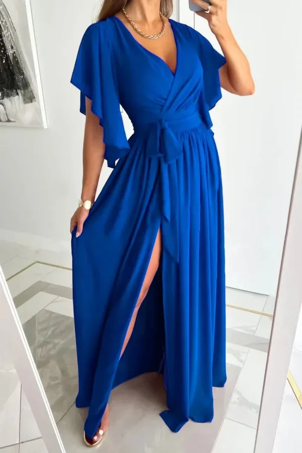 Winona - elegante maxi wikkeljurk - Image 4