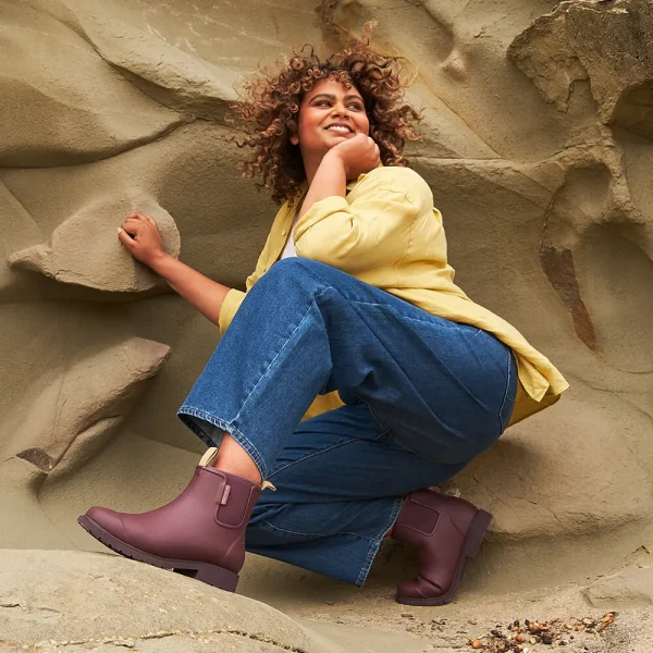 Bobbi Ankle Boot // Dark Cherry - Image 8
