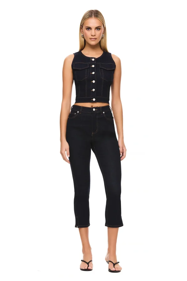 THE RINA DARK BLUE VEST