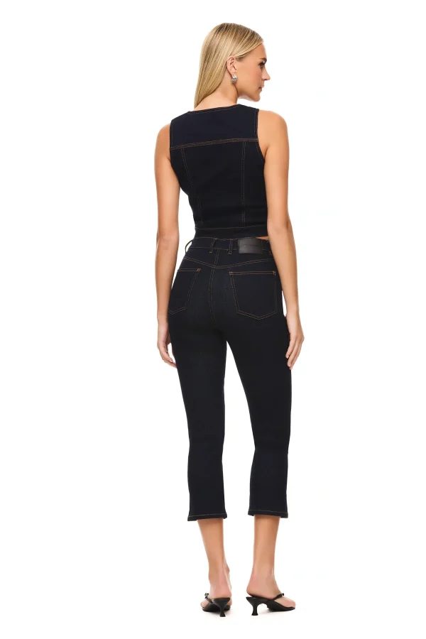 THE RINA DARK BLUE CAPRI - Image 4