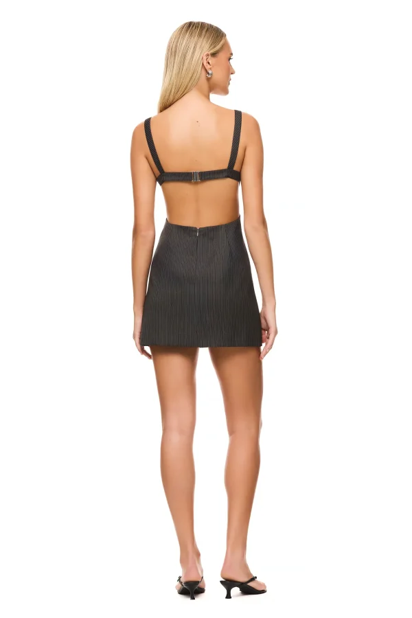 THE KRISTEN GREY PINSTRIPE DRESS - Image 5