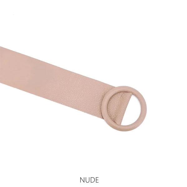 Cinch in leather buckle belt - Image 8
