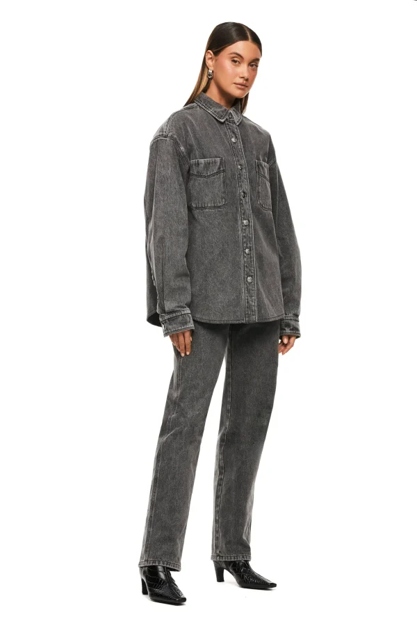 THE BLAKE GREY DENIM SHIRT - Image 3