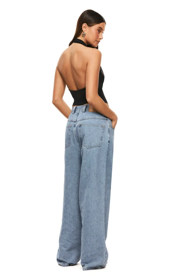 THE ABBY BLACK HALTER TOP - Image 4