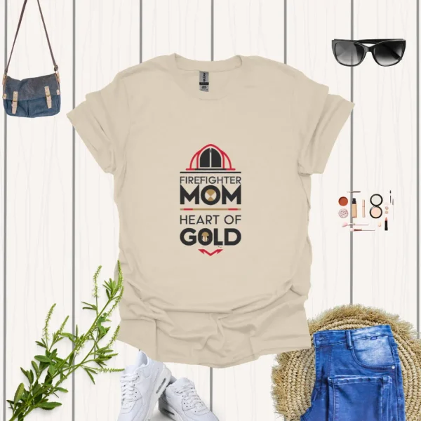 Firefighter Mom Shirt - Image 4