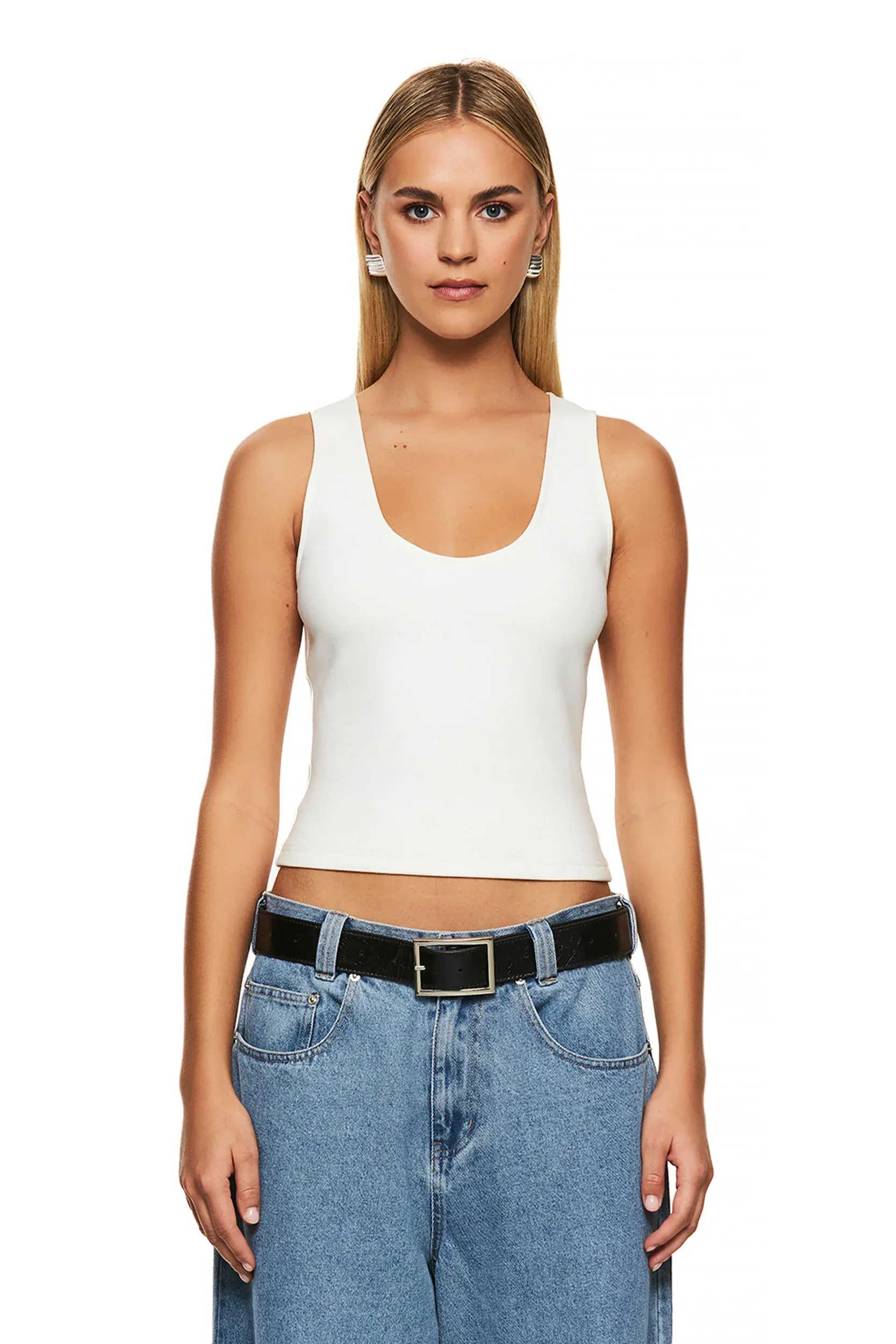 THE NINA WHITE TANK