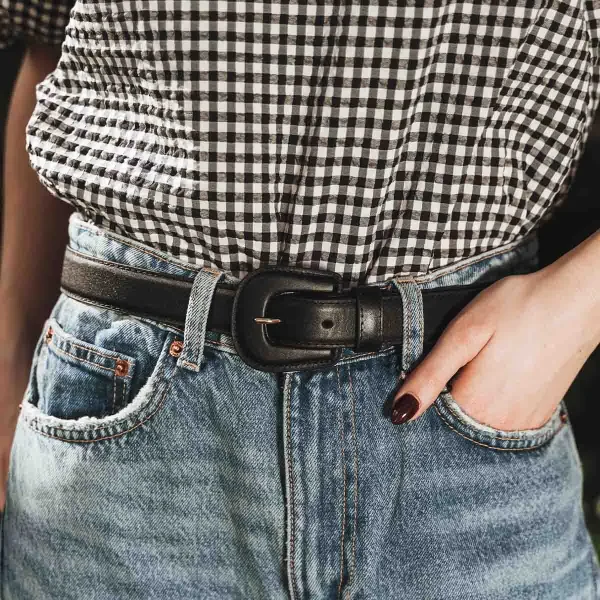 The Nouveau Belt Black - Image 2