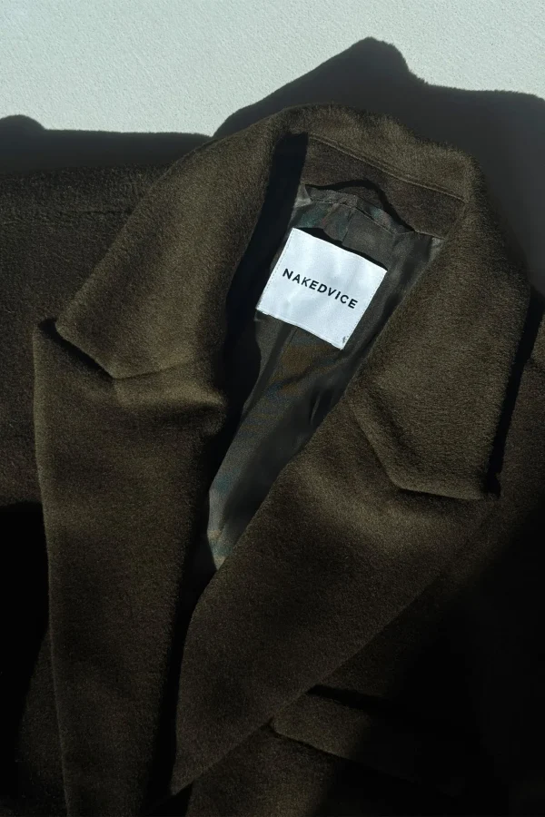 THE ISLA DEEP OLIVE COAT - Image 6