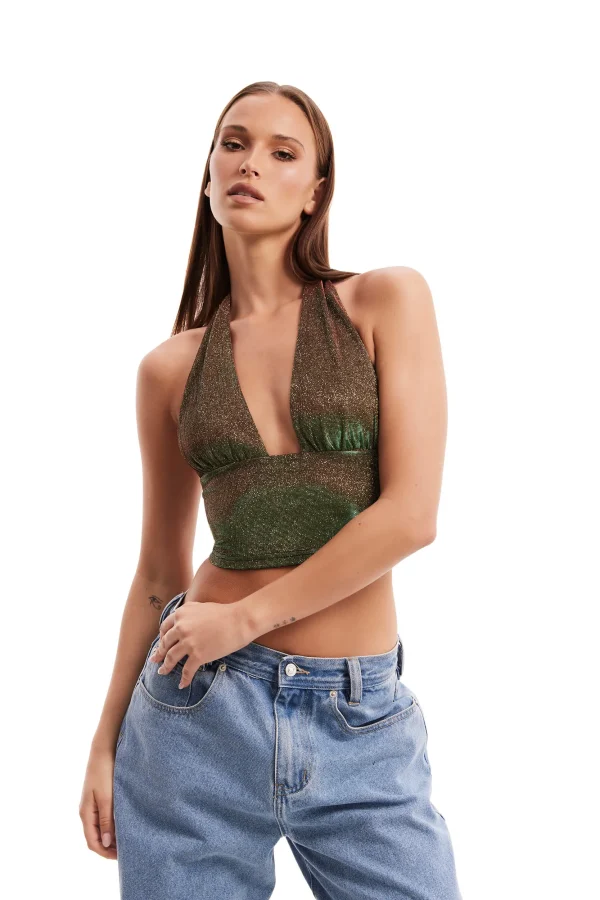 THE CINDY TOP GREEN
