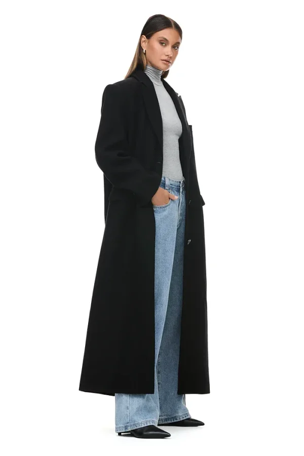 THE ISLA BLACK COAT - Image 2